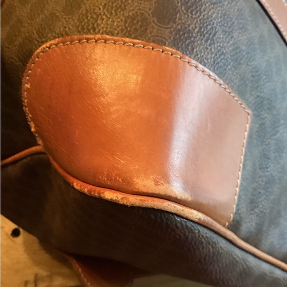 Authentic vintage, Celine Macadam travel tote, Boston bag. - Picture 11 of 14